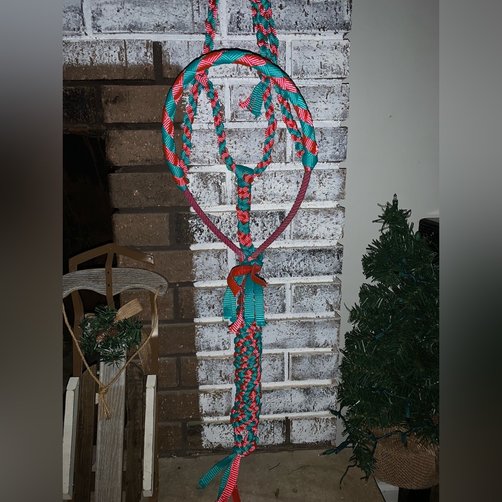 Mule tape rope halter